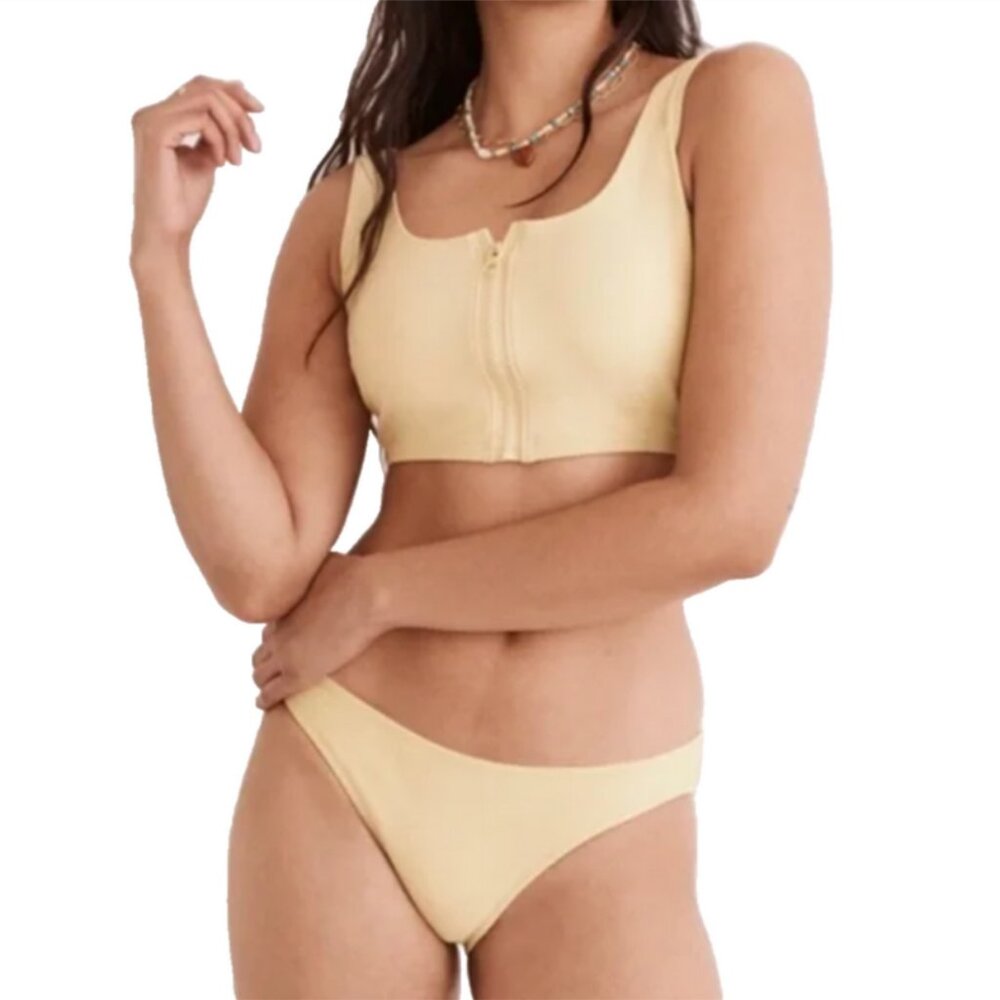 Madewell Second Wave Bikini Bottom